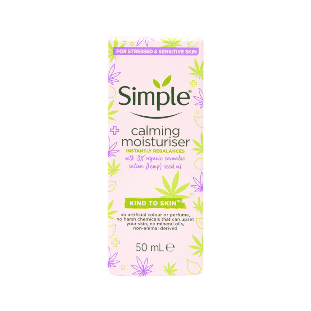 SIMPLE CALMING MOISTURISER KIND TO SKIN 50 ML