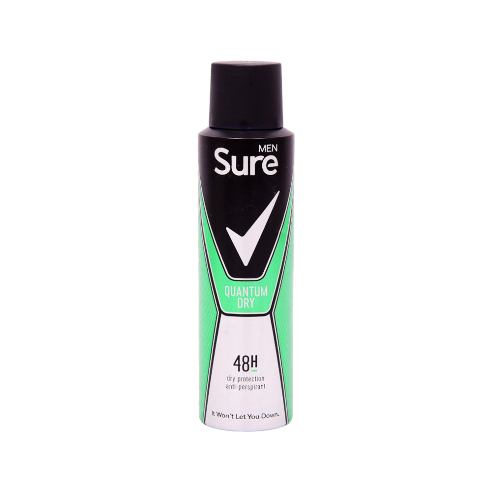 SURE MEN DEODORANT QUANTUM DRY 48H 150 ML