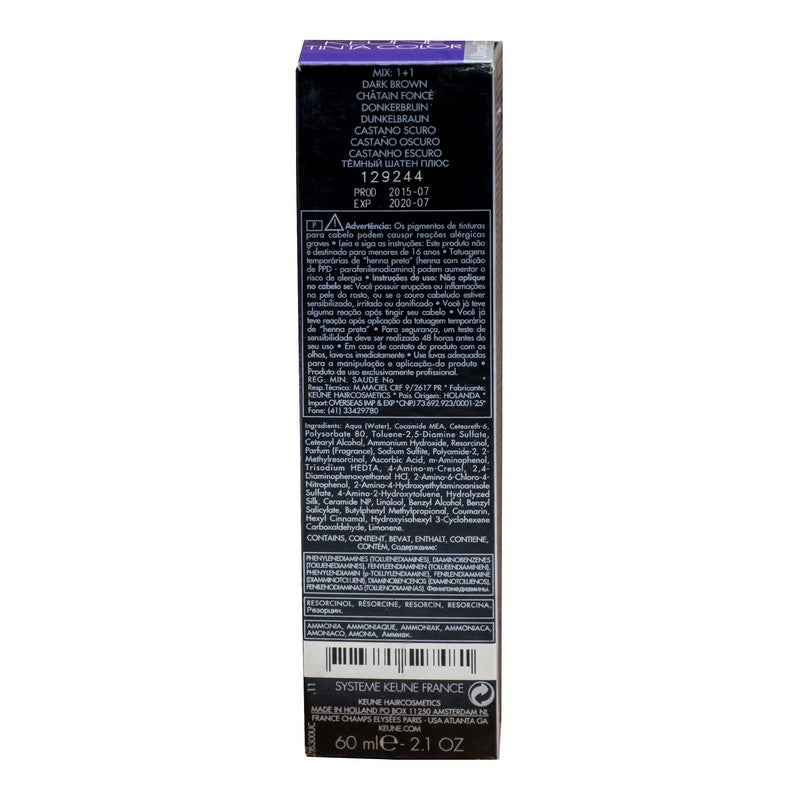 KEUNE TINTA HAIR COLOR 3.00UC