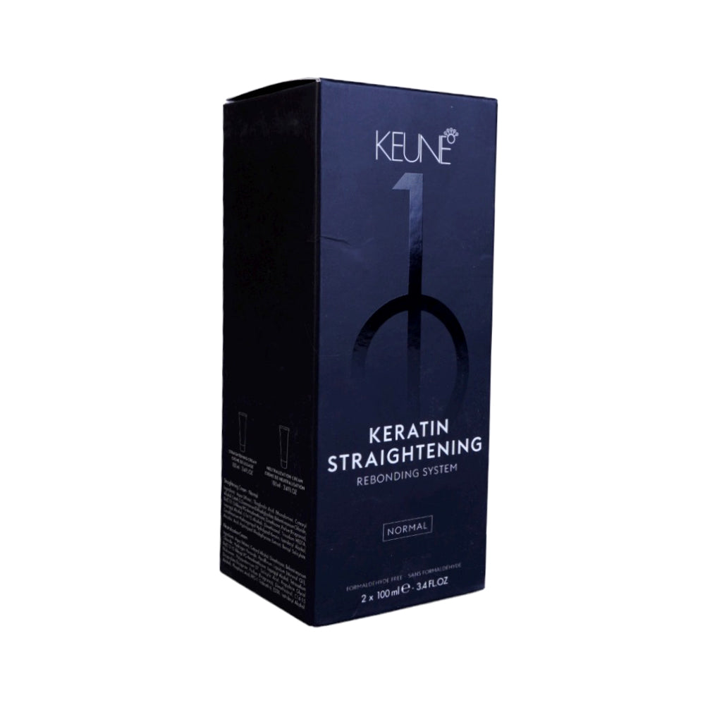 KEUNE KERATIN STRAIGHTENING REBONDING SYSTEM 2 IN 1 NORMAL