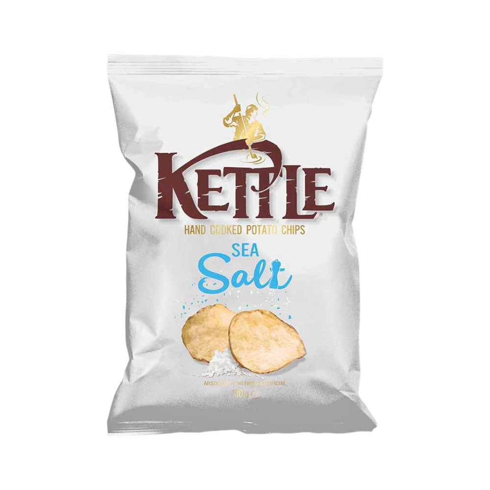 KETTLE CHIPS SEA SALT 130 GM