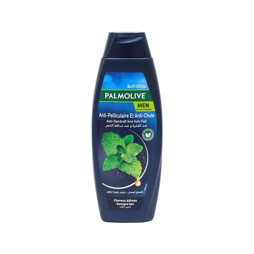 PALMOLIVE MEN SHAMPOO ANTI-DANDRUFF MINT 2IN1 380 ML