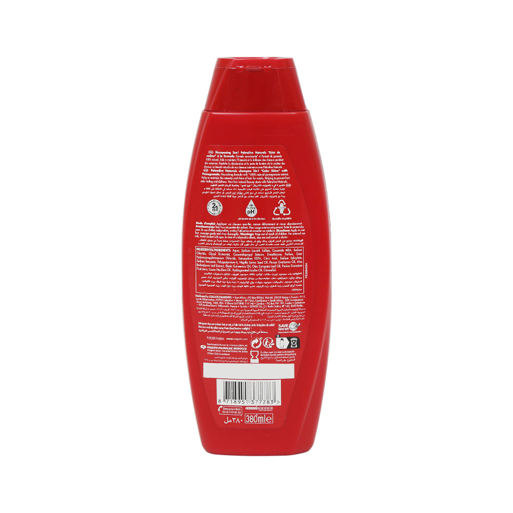 PALMOLIVE SHAMPOO COLOR SHINE POMEGRANATE 2IN1 380 ML