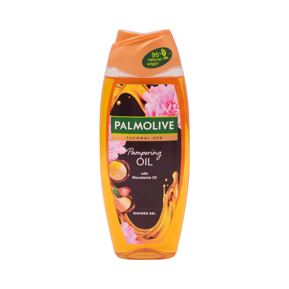PALMOLIVE SHOWER GEL PAMPERING OIL WITH MACADAMIA 400 ML