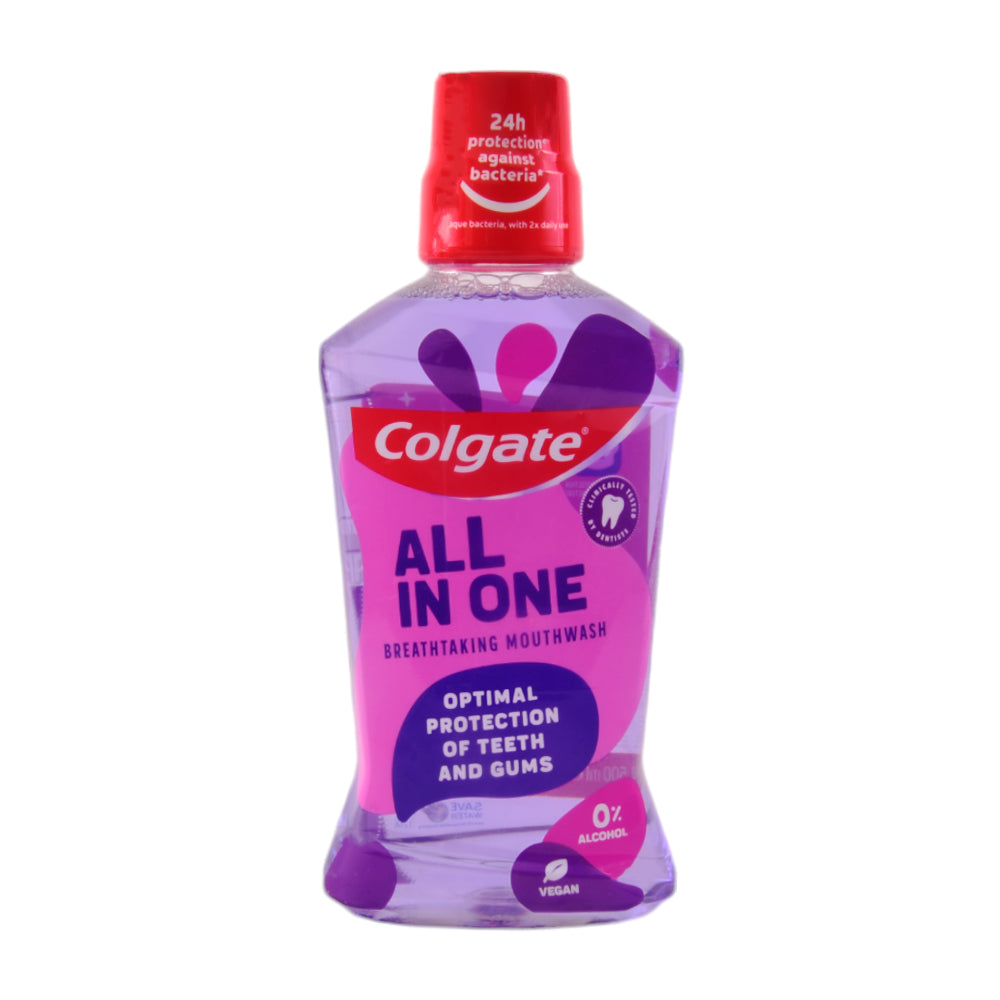 COLGATE MOUTH WASH ALL-IN-ONE BREATHTAKING 500 ML