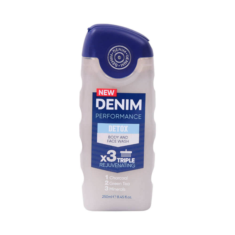 DENIM BODY & FACE WASH DETOX TRIPLE REJUVENTAING 250 ML