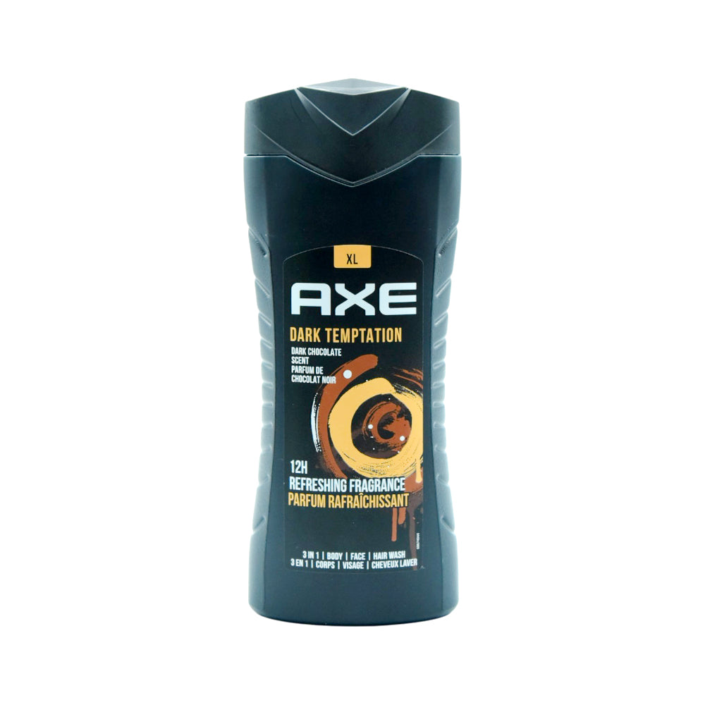AXE BODY WASH DARK TEMPTATION 3IN1 400 GM
