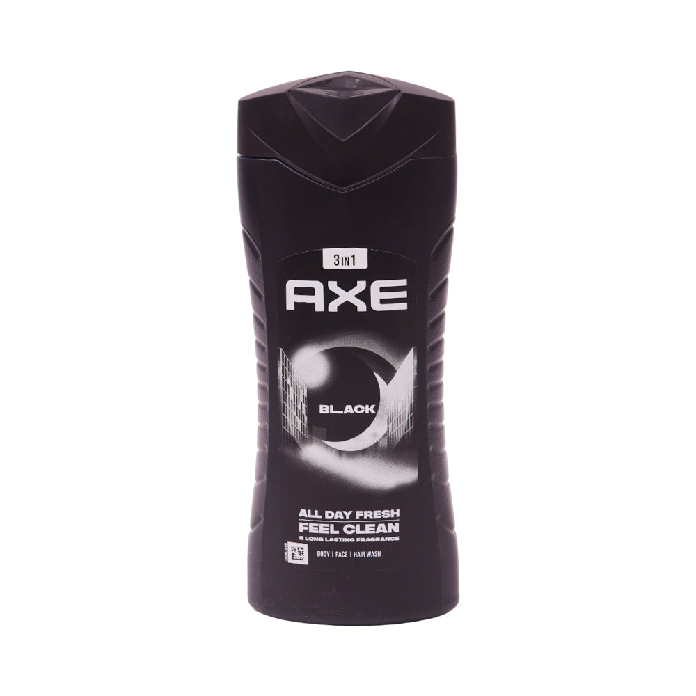 AXE SHOWER GEL BLACK XL REFRESHING FRAGRANCE 3 IN 1 400ML