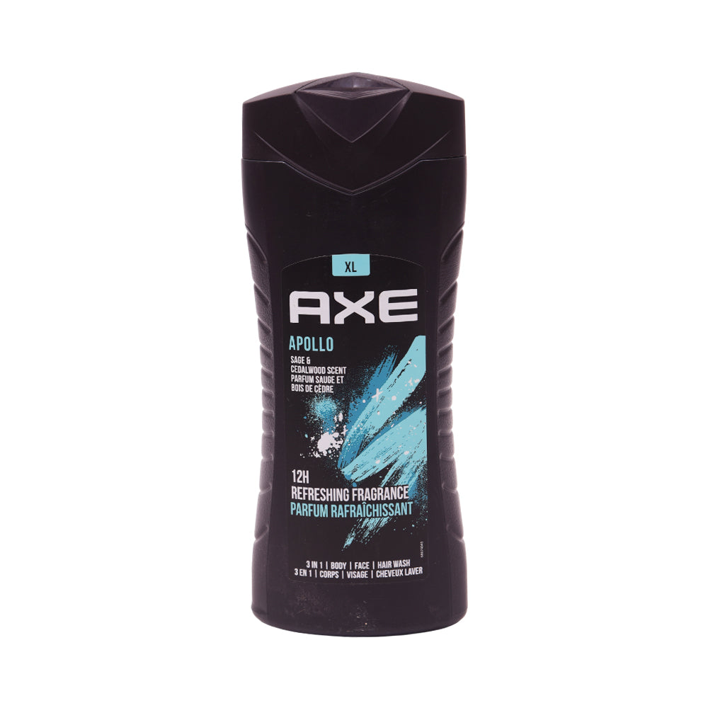 AXE BODY WASH XL APOLLO 3IN1 400 ML