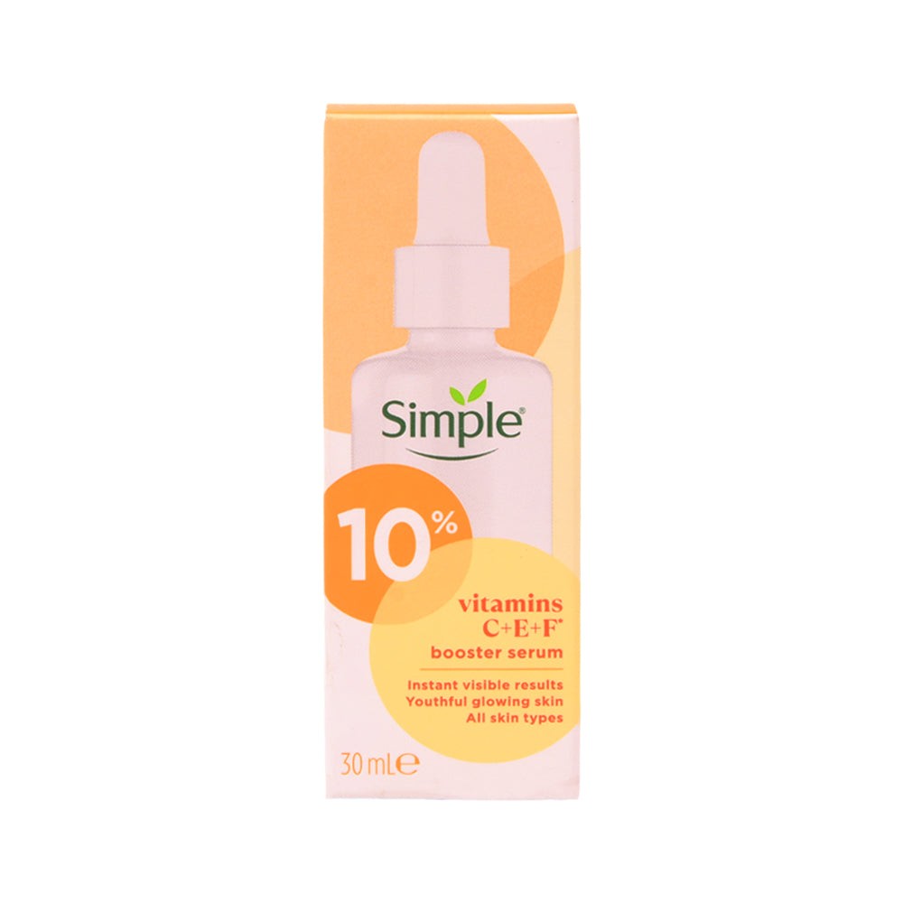 SIMPLE BOOSTER SERUM VIT C+E+F 10% 30 ML