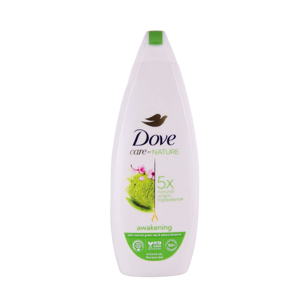 DOVE SHOWER GEL AWAKENING GREEN TEA & SAKURA BLOSSOM 600 ML