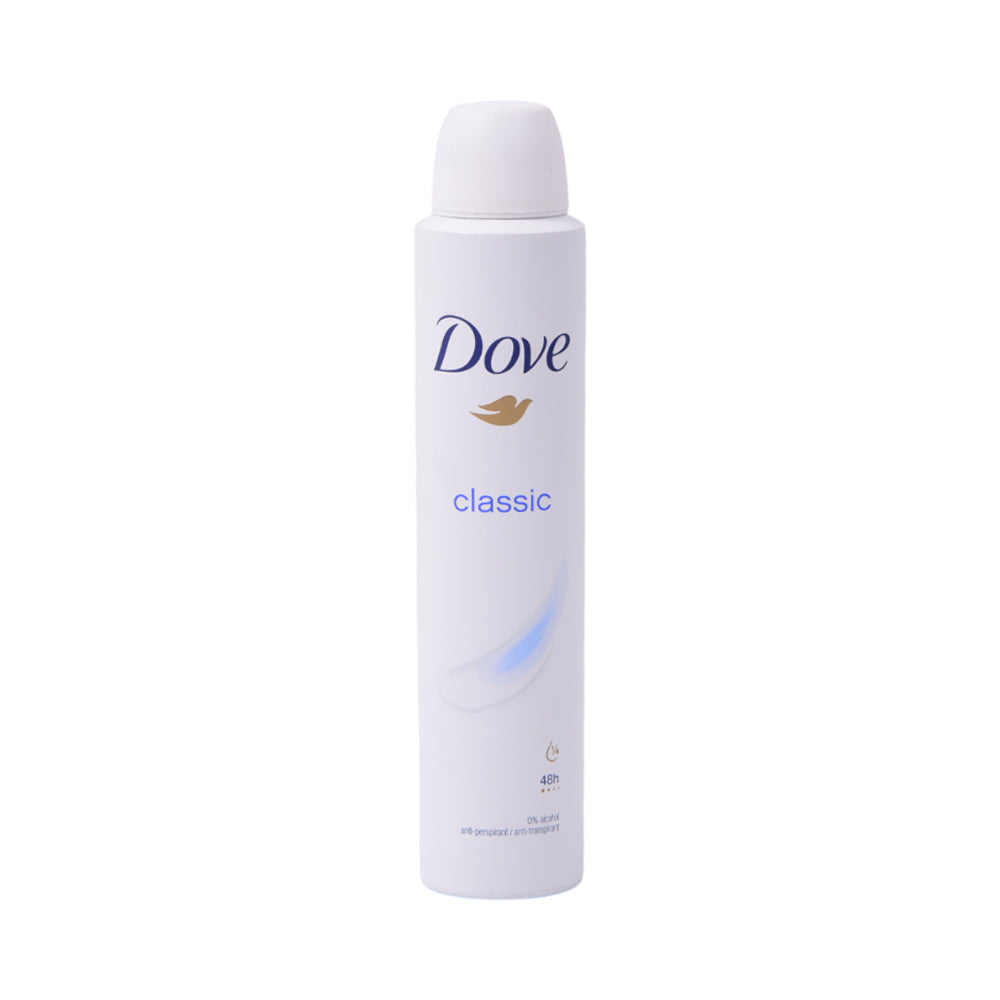 DOVE BODY SPRAY CLASSIC 48H 200 ML