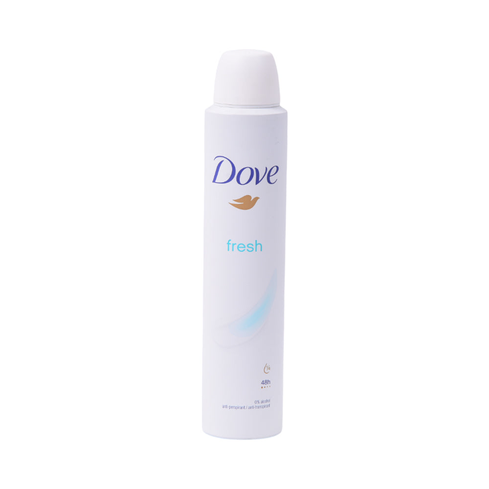 DOVE BODY SPRAY FRESH 48H 200 ML