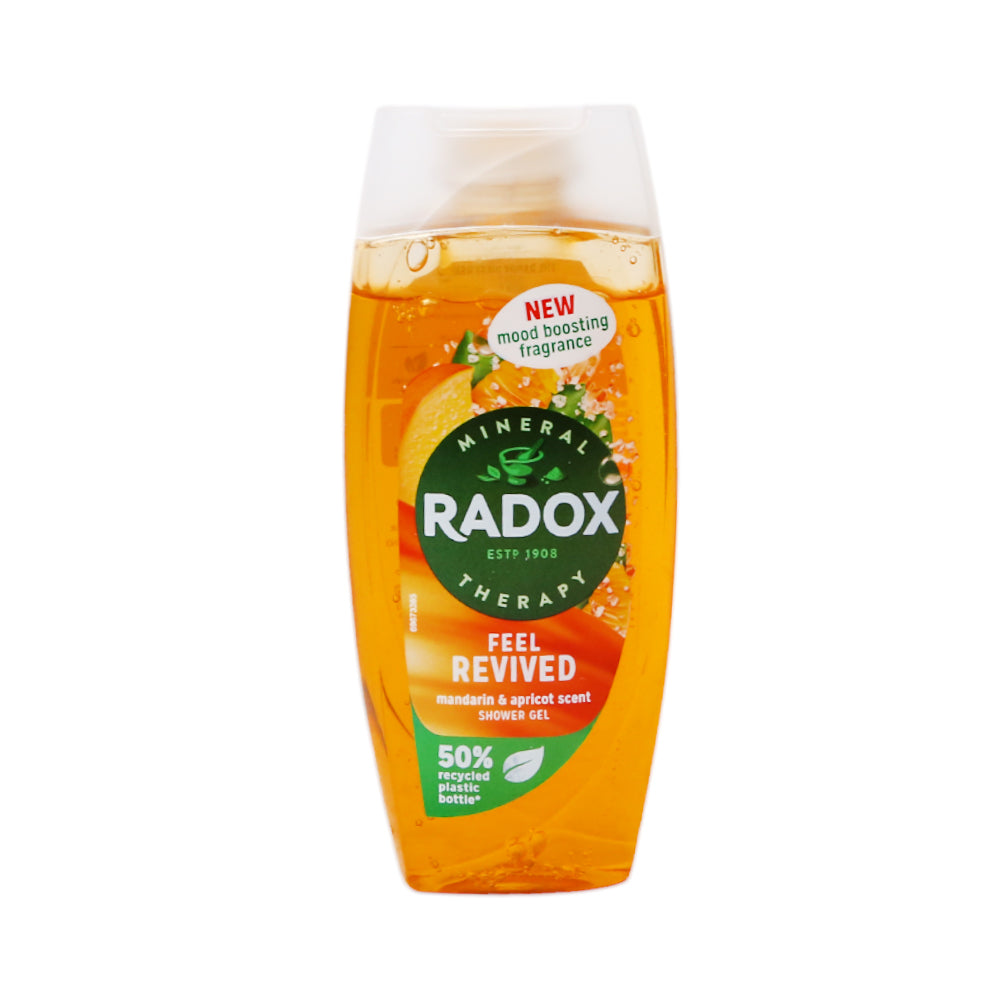 RADOX MINERAL SHOWER GEL MANDARIN & APRICOT SCENT 225 ML