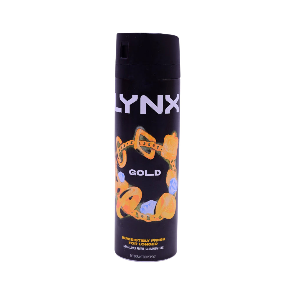 LYNX BODY SPARY  GOLD 200 ML