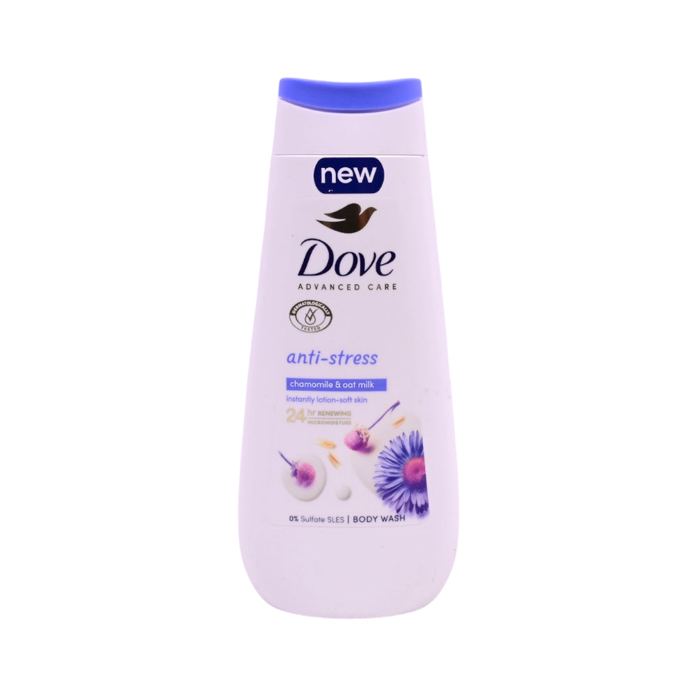 DOVE BODY WASH ANTI-STRESS CHAMOMILE & OAT MILK 225 ML