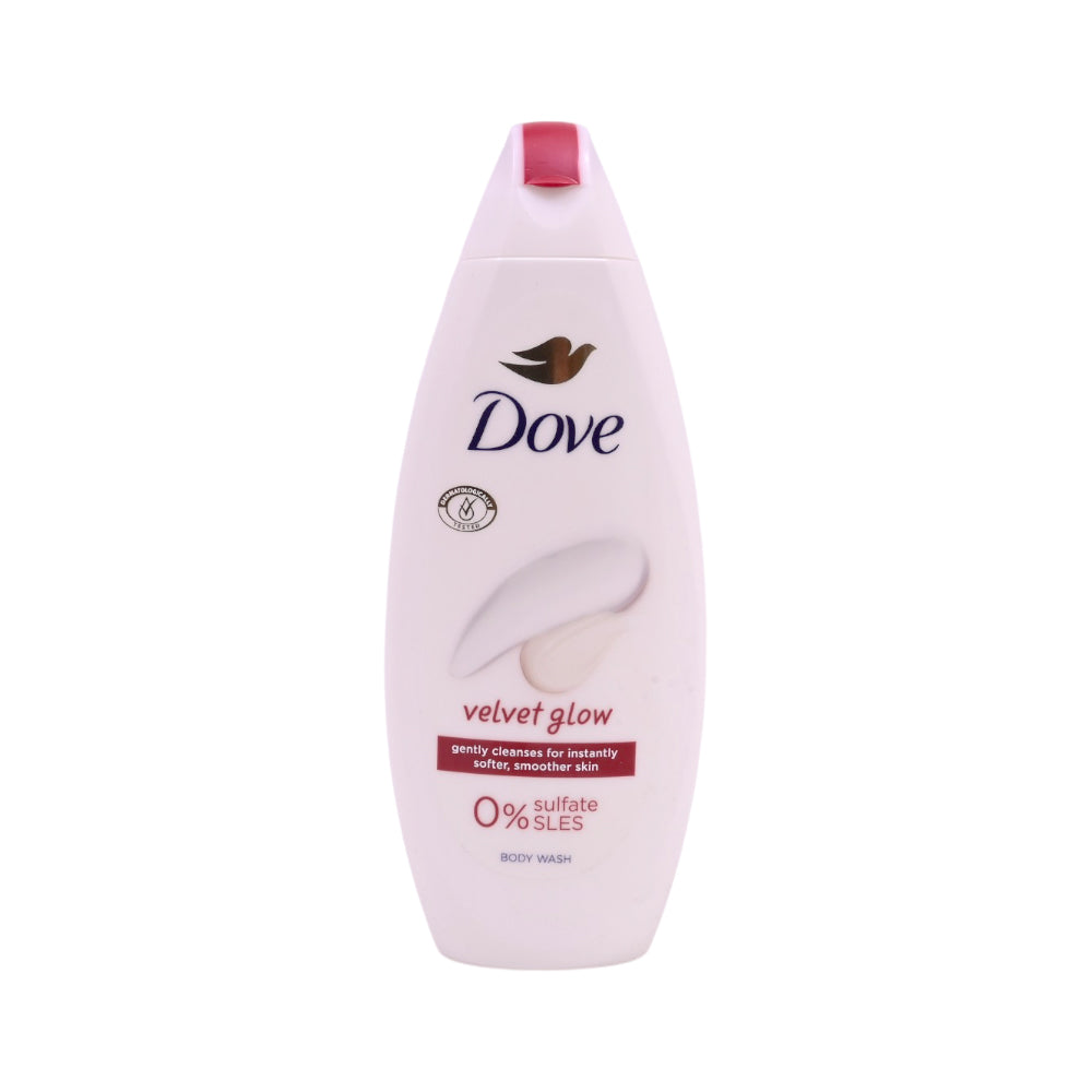 DOVE BODY WASH VELVET GLOW  225 ML