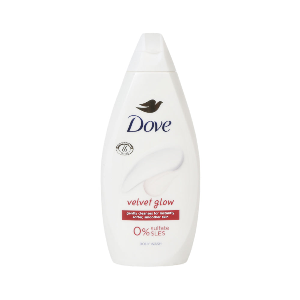 DOVE SHOWER GEL VELVET GLOW 450 ML