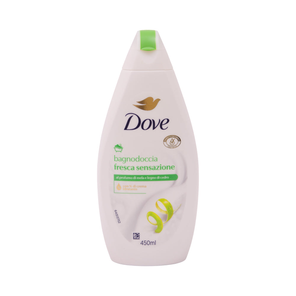 DOVE BODY WASH FRESCA SENSAZIONE 450ML