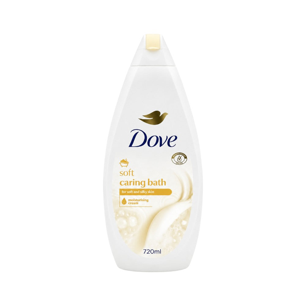 DOVE MOISTURISING CREAM SOFT CARING BATH 720 ML