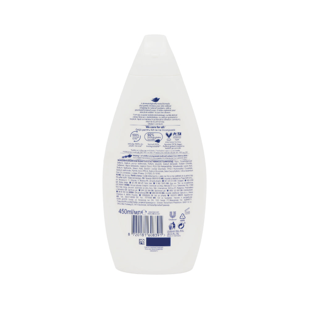 DOVE SHOWER GEL CREAMY INDULGE 450 ML