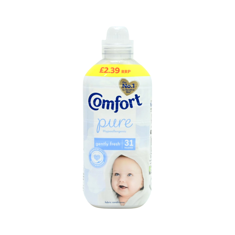 COMFORT FABRIC CONDITIONER PURE HYPOALLERGENIC 930 ML