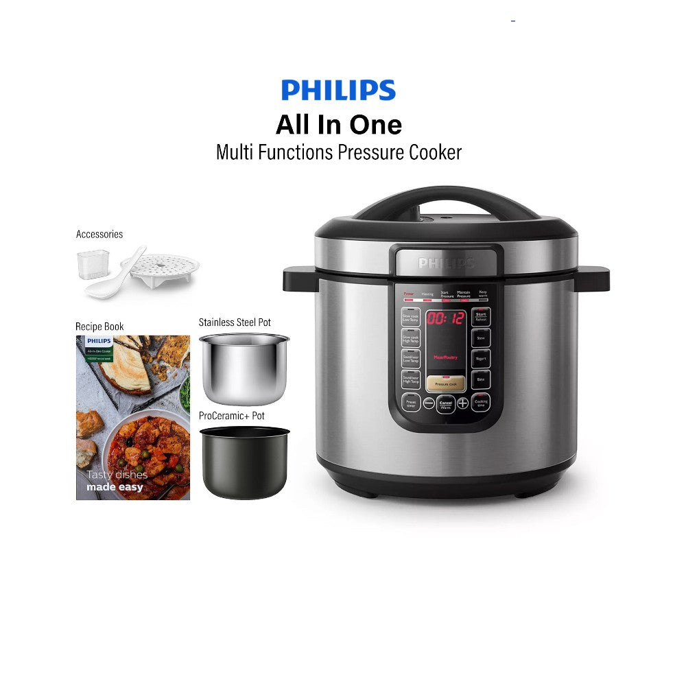 PHILIPS PRESSURE COOKER DOUBLE PAN HD2237
