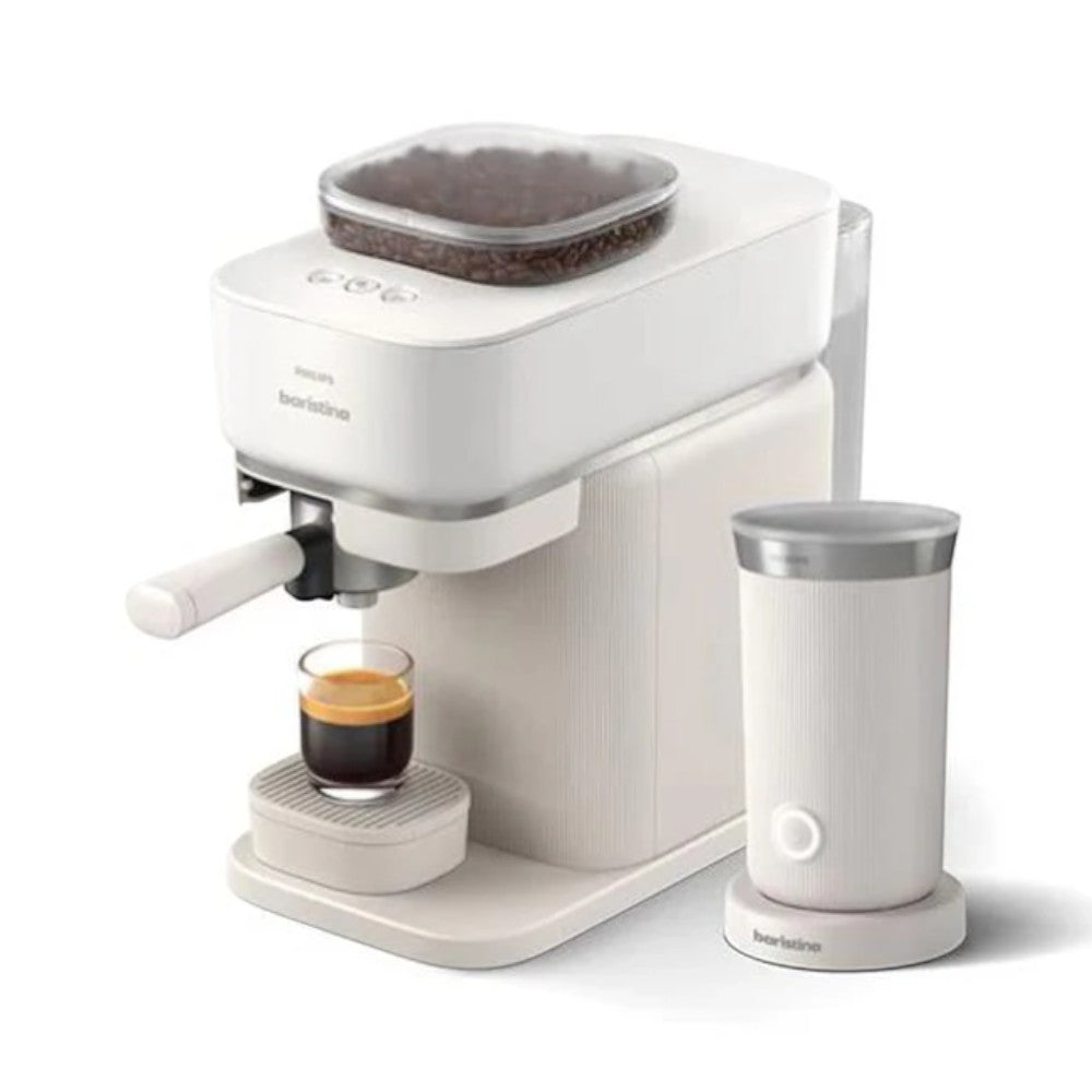 PHILIPS ESPRESSO COFFEE MAKER WITH FROTHER WHITE BAR 303-00