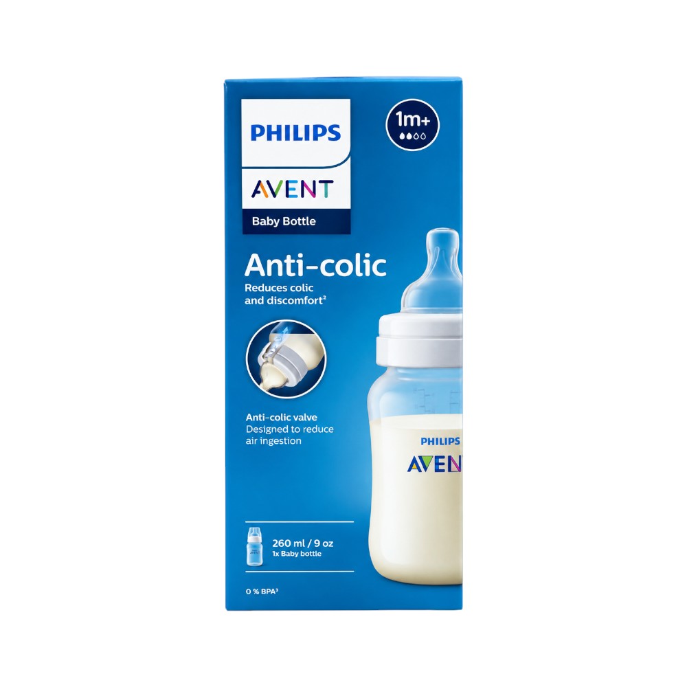 PHILIPS AVENT ANTI-COLIC PP BOTTLE 260ML SCY103/01