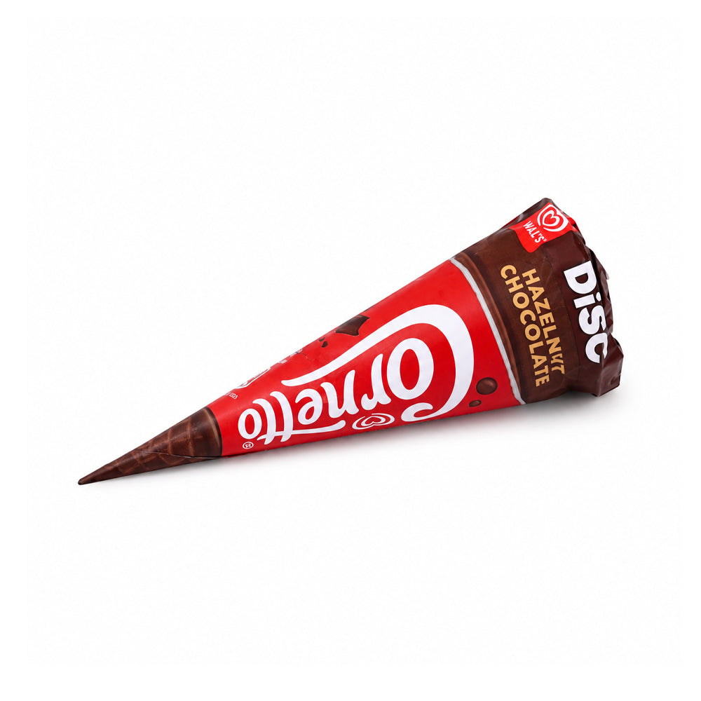 WALLS CORNETTO DISC HAZELNUT CHOCOLATE