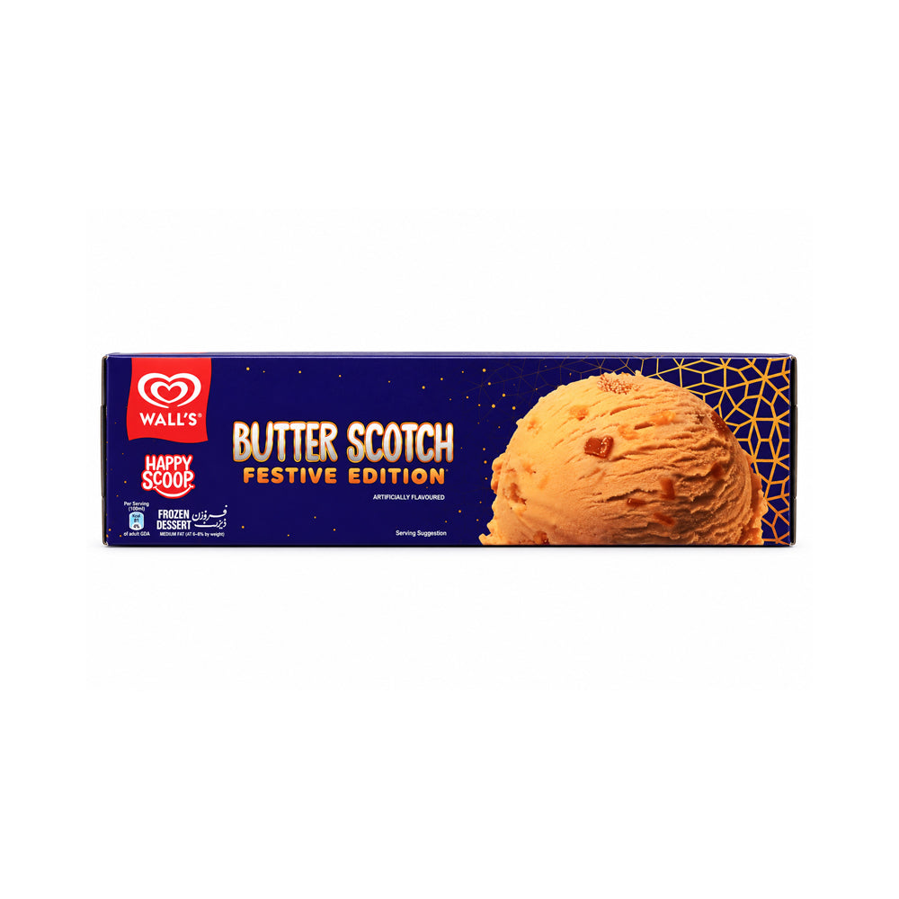 WALLS BUTTER SCOTCH FESTIVE EDITION
