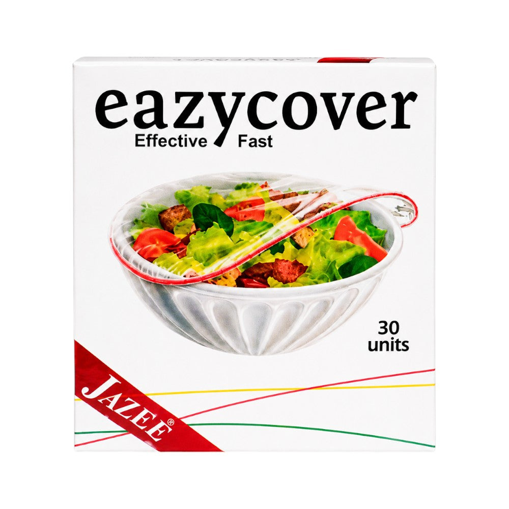 JAZEE EAZYCOVER ELASTIC FOOD COVERS 30 PCS
