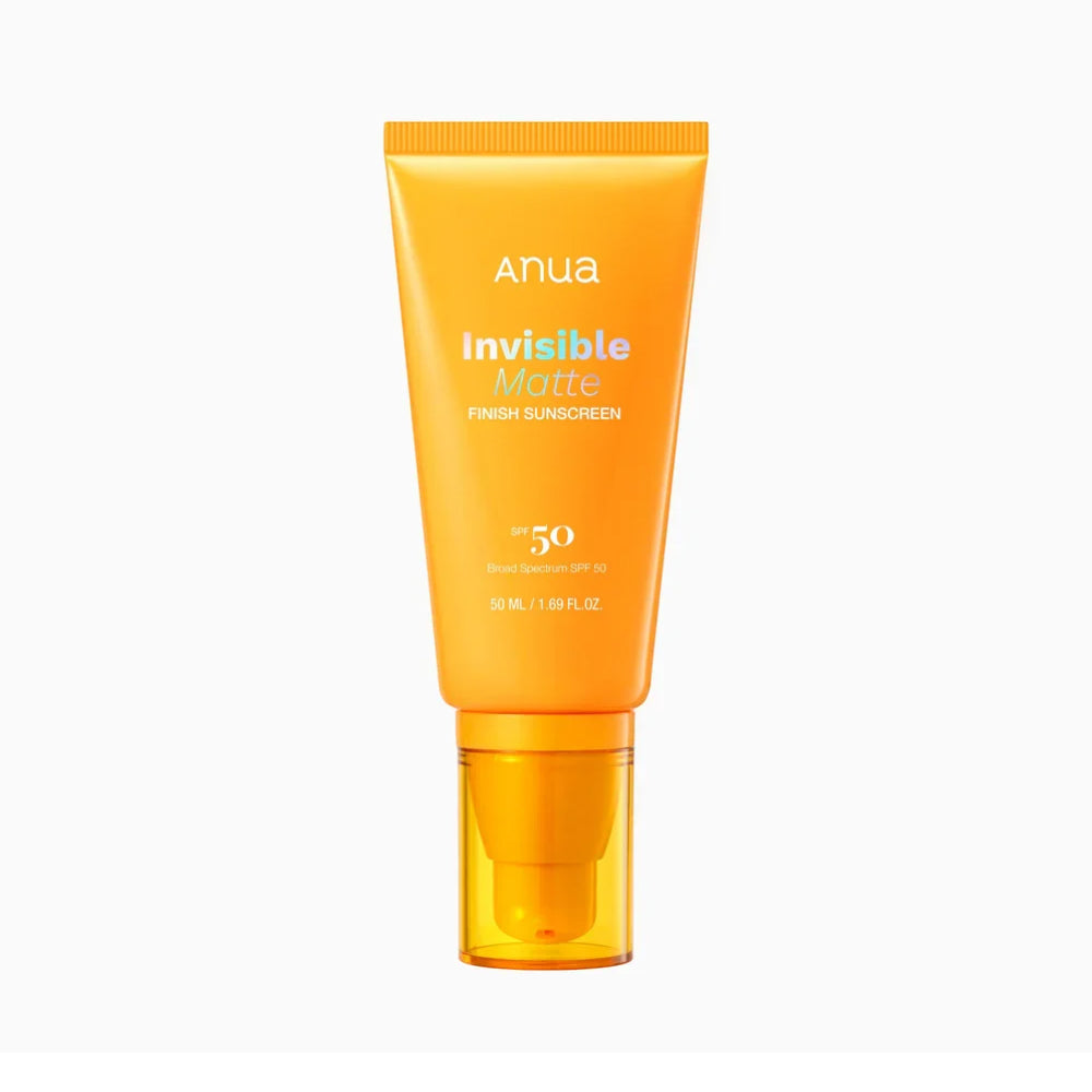 ANUA INVISIBLE MATTE FINISH SUNCREEN SPF50 50ML