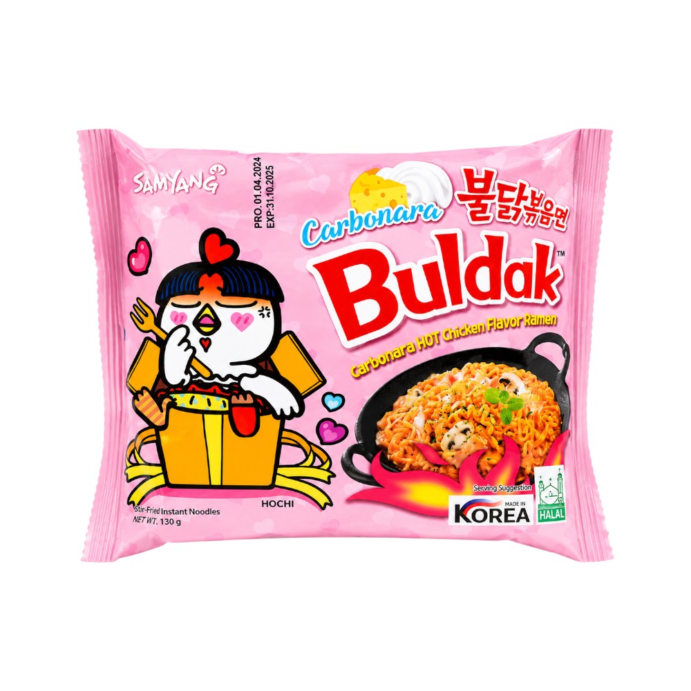 SAMYANG NOODLE CARBO CHICKEN FLAVOR RAMEN 130 GM