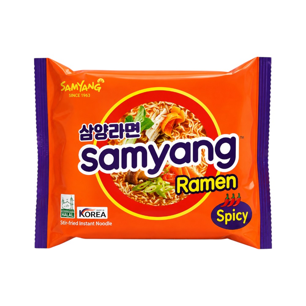 SAMYANG RAMEN SPICY NOODLE FLAVOR 120 GM