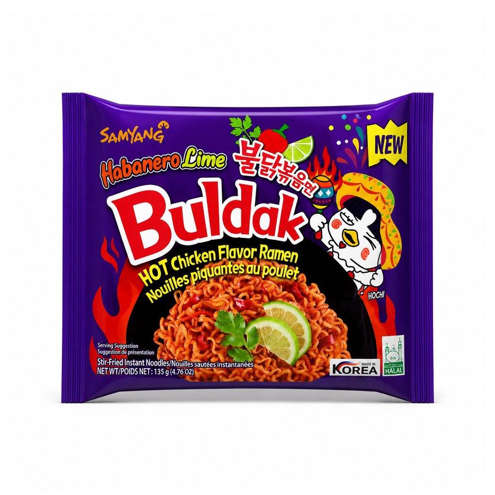 SAMYANG NOODLES BULDAK HABANERO LIME 120 GM