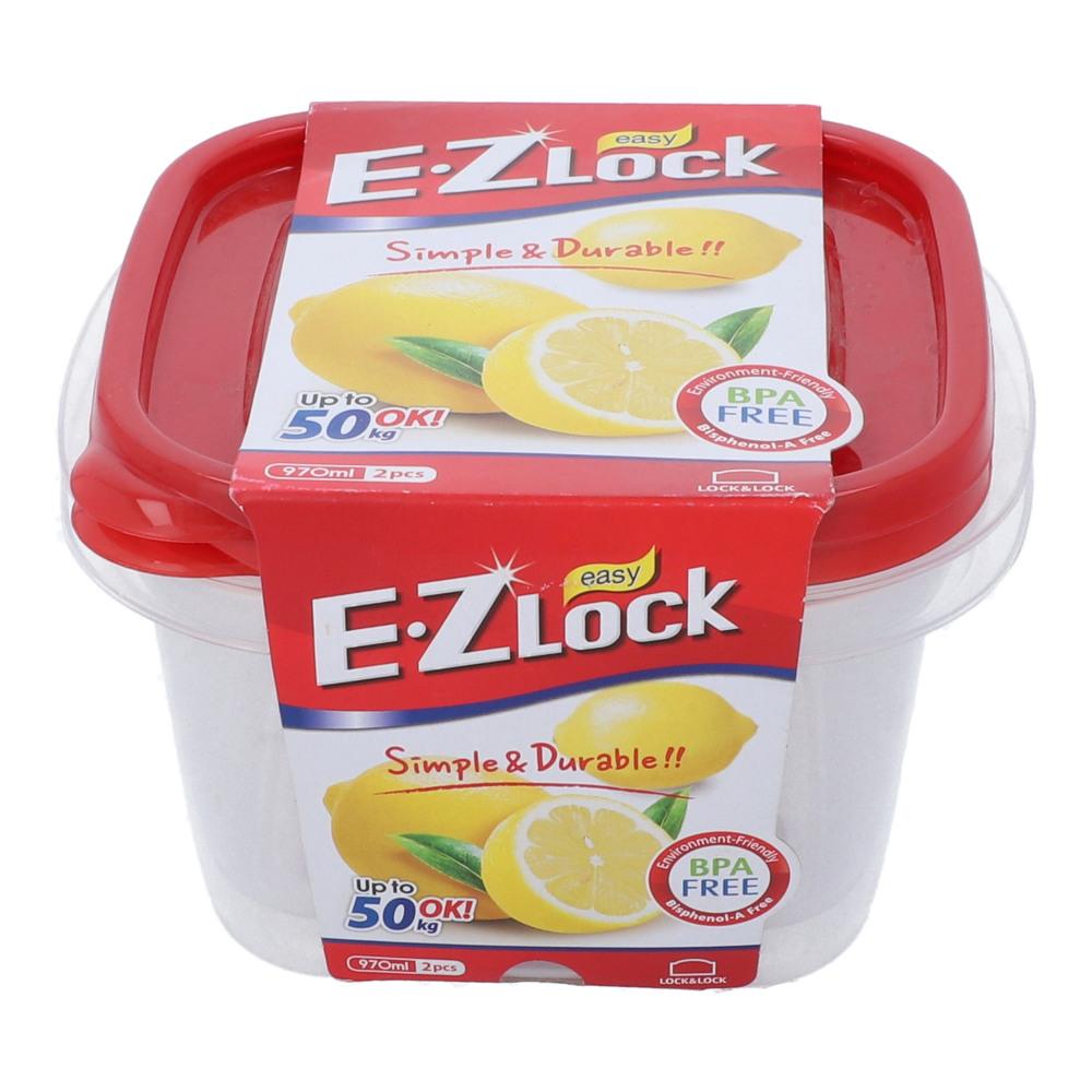 E.Z LOCK CONTAINER 2 PC HLE8224 970 ML