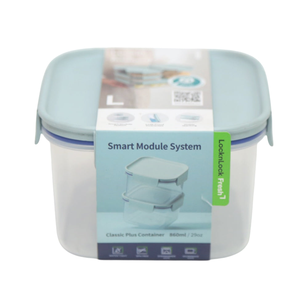 LOCK N LOCK CONTAINER CLASSIC PLUS SQUARE-860ML-MIT