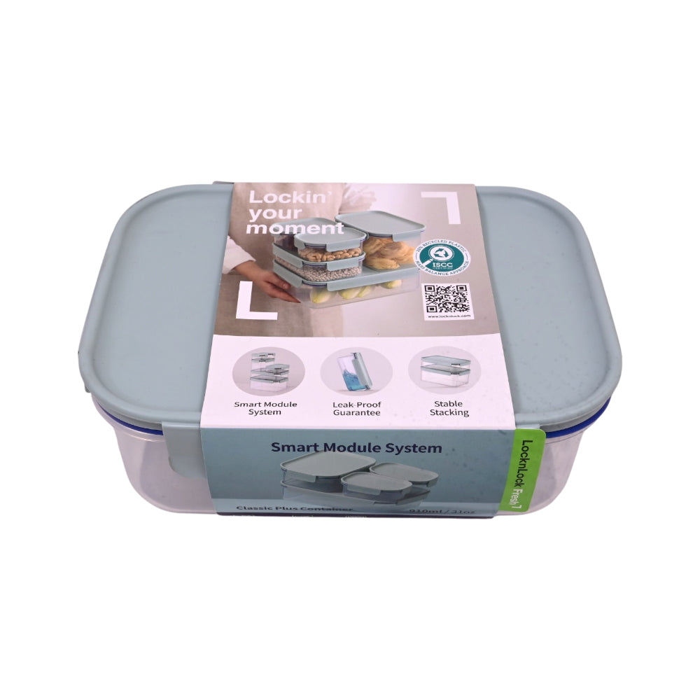 LOCK N LOCK CONTAINER CLASSIC PLUS RECTANGULAR-910ML-MIT
