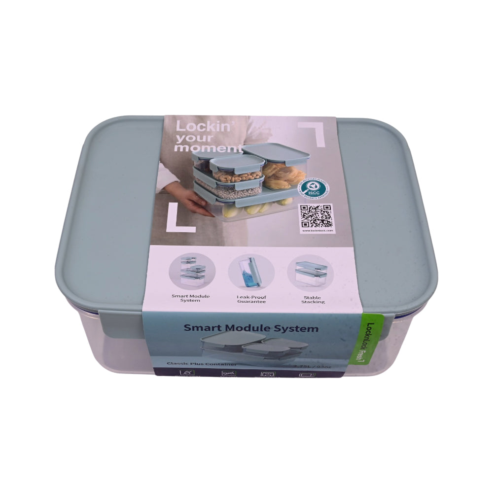 LOCK N LOCK CONTAINER CLASSIC PLUS RECTANGULAR-2.75L-MIT