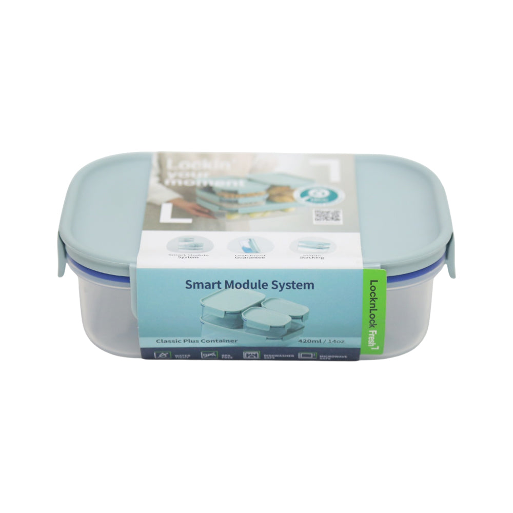 LOCK N LOCK CONTAINER CLASSIC PLUS RECTANGULAR-420ML-MIT