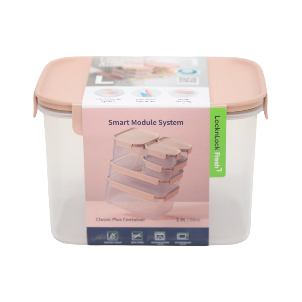 LOCK N LOCK CONTAINER CLASSIC PLUS RECTANGULAR-2.0L-PIK