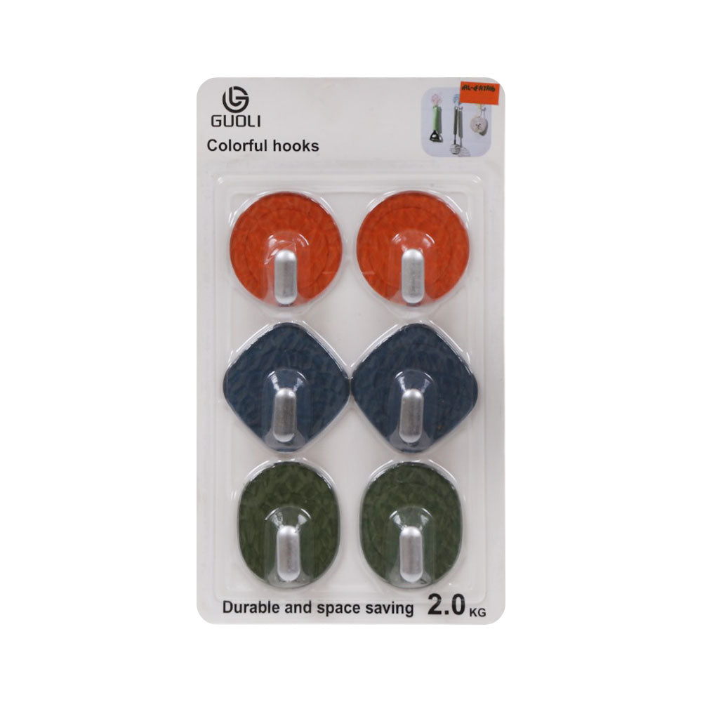 HOOK 6PC PACK GUOLI IR 532/033A-248