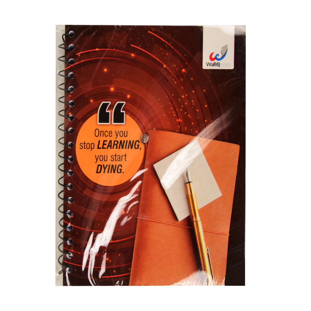 1306 Warqnotes 6 Subject Note Book Ring