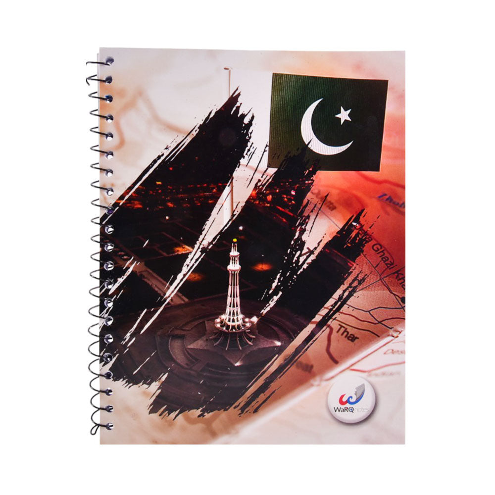 1206 Warqnotes 6 Subject Note Book Ring