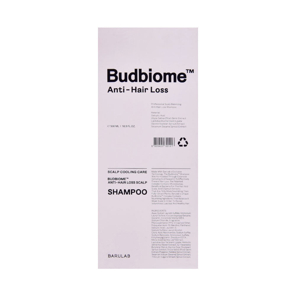 BARULAB BUDBIOME(TM) ANTI-HAIR LOSS SHAMPOO (500ML)