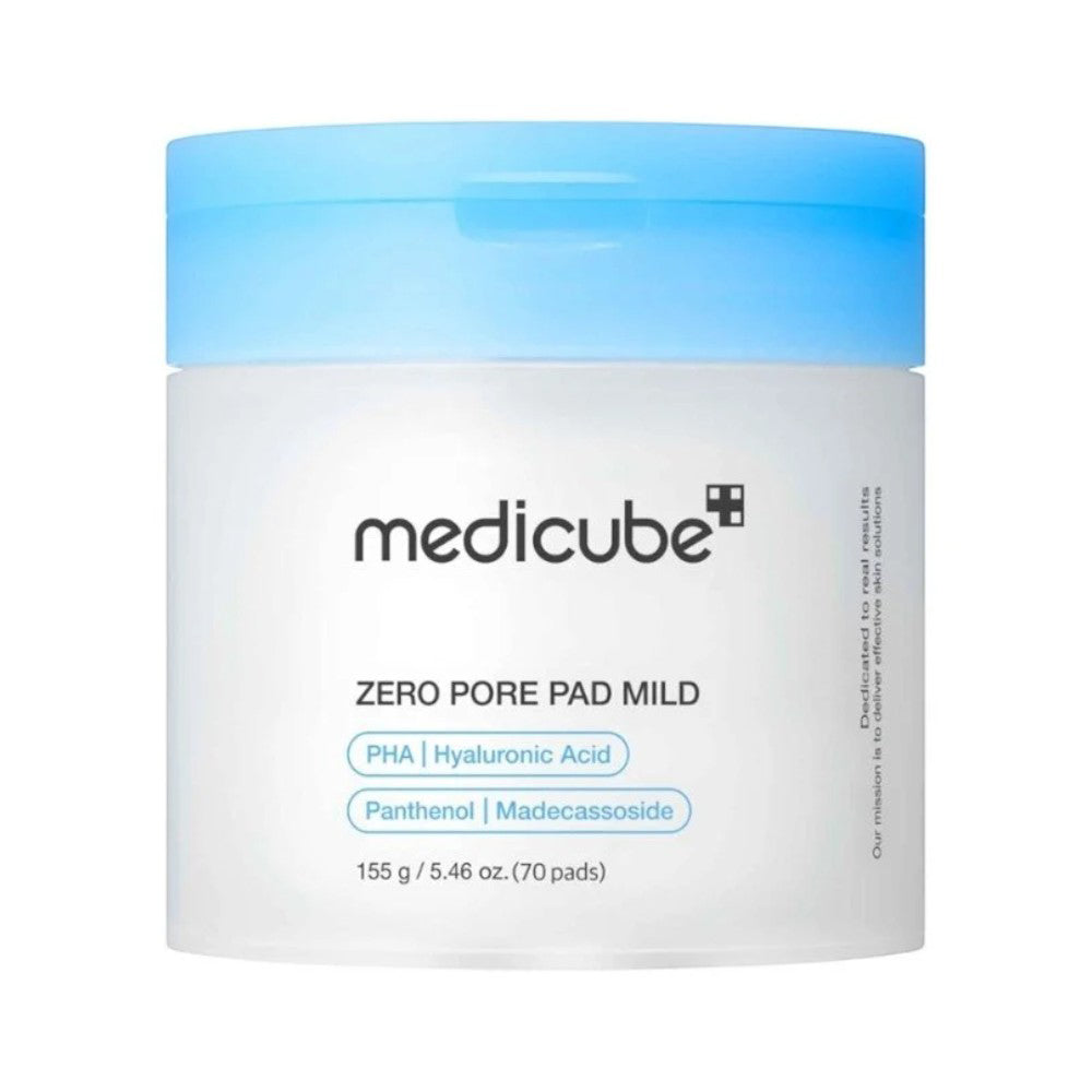 MEDICUBE ZERO PORE PAD MILD PHA HYALURONIC  (70 PADS)155G