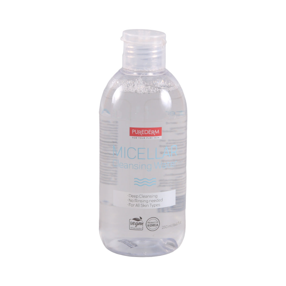 PUREDERM CLEANSING WATER 250ML MICELLAR ADS394