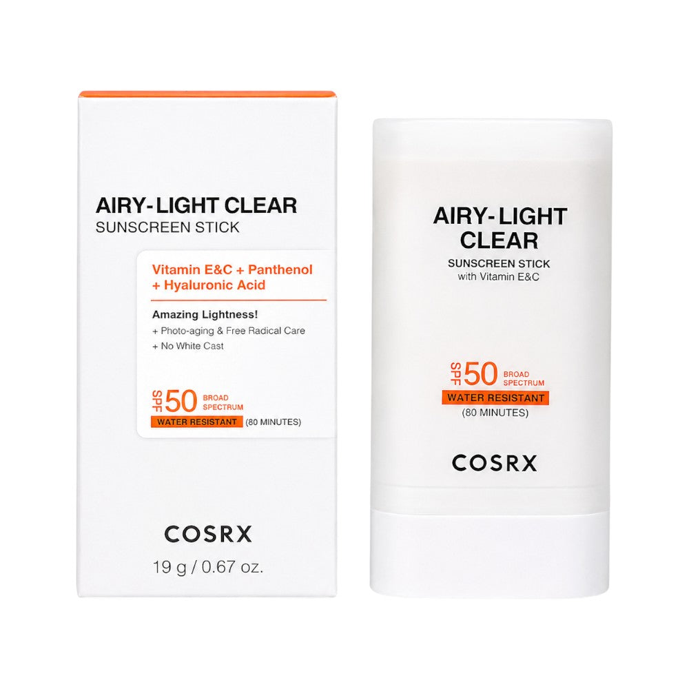 COSRX AIRY LIGHT CLEAR SPF 50 STICK 19G