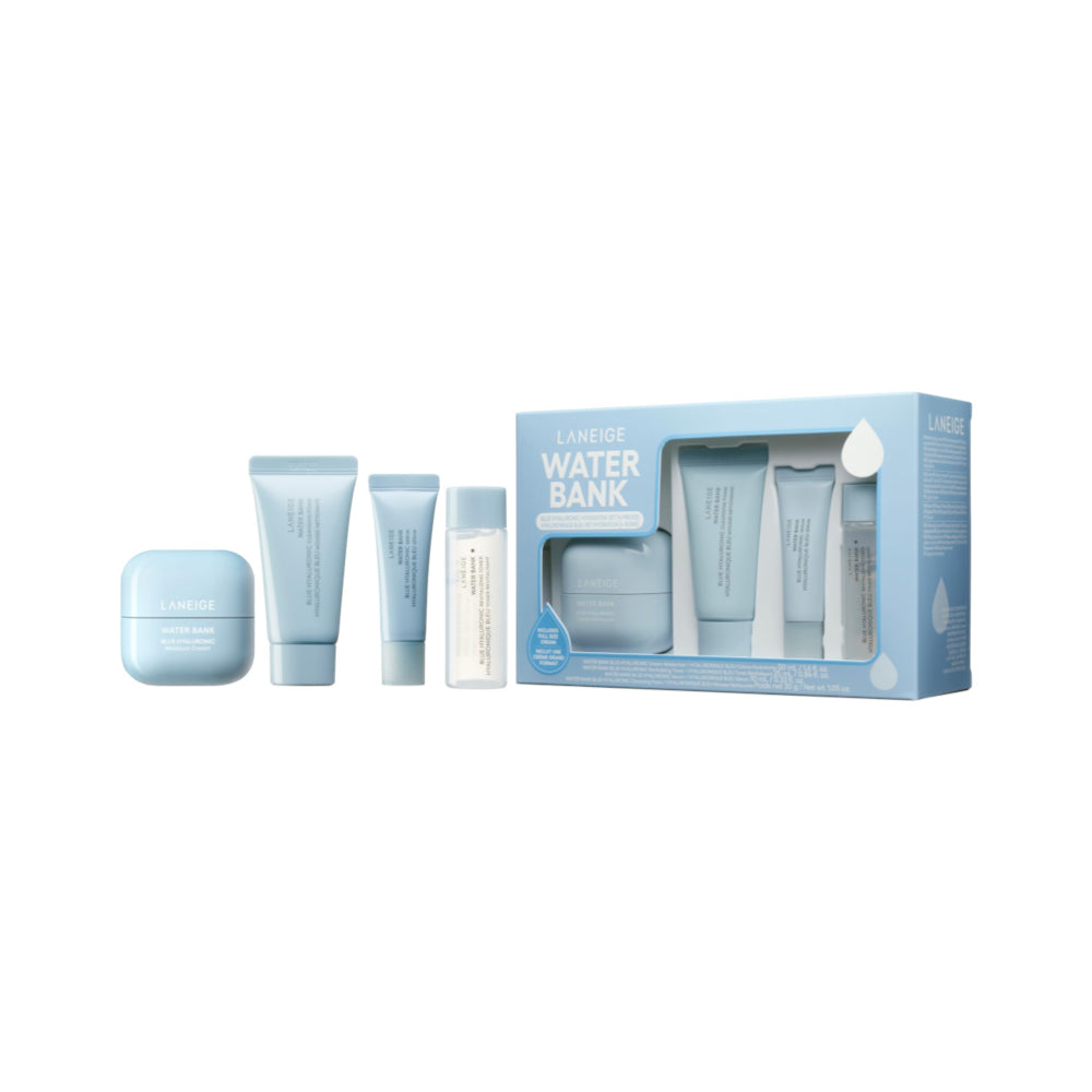 LANEIGE WATER BANK BLUE HYALURONIC SET 4PC